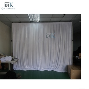 Luxury White Drape Backdrop Fabric Cloth for Wedding Party Event Ceremony - Product Image 4