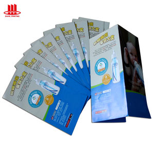 ホットセール中！カスタム折り冊子、157/200/250gsm厚紙アートチラシ、パンフレット、オリジナルデザイン書籍印刷、フィルムラミネート加工 - Product Image 5