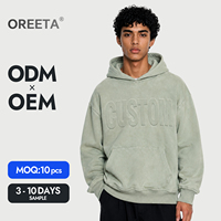 Sweat-shirt à capuche streetwear de haute qualité, fabricant de sweats à capuche surdimensionnés personnalisés pour hommes, sweats à capuche embossés pour hommes, sweat à capuche uni avec impression en relief