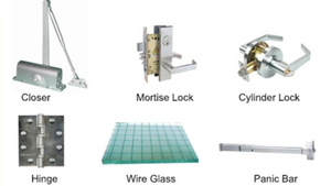 Bản Lề Được Liệt Kê <span class=keywords><strong>UL</strong></span> 3 Giờ Và Tay Cầm Cần Gạt Thông Thường Phần Cứng Khóa Văn Phòng - Product Image 4