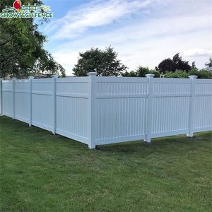 سياج خصوصية قابل للتوسيع 6ft X 8ft من كلوريد البولي فينيل - Product Image 1