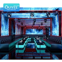 Typical Party Club Furnishing Night Pub Decoration DJ LED Light Night Club Sofa Sets
