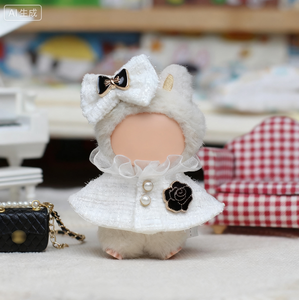 미니 4 세대 인형 비닐 펜던트 만화 장난감 스타일 4.0 하트 암호 인형을위한 옷 만 작은 향 아름다움 옷 - Product Image 4