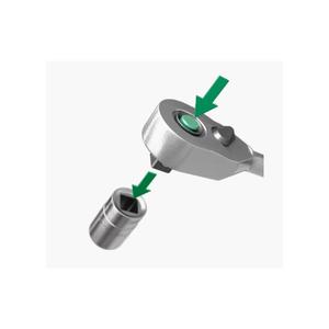 STAHLWILLE - 11111040 Trinquete de liberación rápida, diente fino largo-EAN 4018754283002 RATCHETS 1/4" - Product Image 2