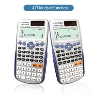 Calculatrice scientifique non graphique LCD 991esplus pour étudiants en ingénierie, école, finance et affaires