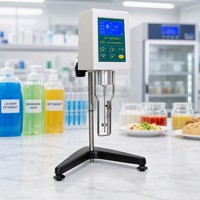 Viskometer Rotasi Digital Pengukur Viskositas Presisi Seri DV-1 dengan Layar LCD Backlit Multi Parameter