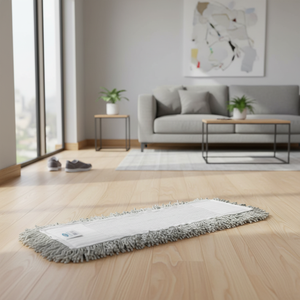 Gizmop Mopa para Polvo con Mango Giratorio de 50 cm, Cabezal Rectangular, Tela de Microfibra, Autoescurrible, Sostenible, Duradera, Reutilizable, Moderna, 20,000+ - Product Image 3