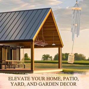 2025 tốt nhất nghỉ hưu gió Chimes 25.5inch hạnh phúc nghỉ hưu quà tặng cho phụ nữ đồng nghiệp Ông Chủ giáo viên đám cưới hoàn hảo dịp - Product Image 4