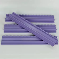 Rangée de cartes de mahjong américaines de luxe en bois de 20 pouces avec règle de poussée, personnalisable en couleur/taille/épaisseur/forme, ensemble de 4 en boîte