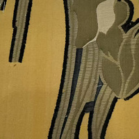 Dernière conception 145cm 155gsm motif végétal Jacquard Abaya tissu personnalisé Polyester Lurex Jacquard tissu pour Jersey