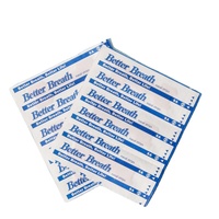Bande nasale personnalisée de haute qualité 30 pièces bandes anti-ronflement canaux clairs meilleure respiration bande nasale respiration