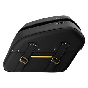 CCR-BAG-07-BK desmontable alforjas de Harley FLFB FLFBS <span class=keywords><strong>FXBR</strong></span> 18-23 negro - Product Image 1