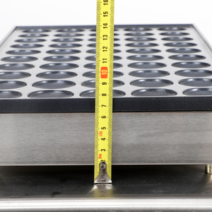 Machine à Dorayaki Commerciale <span class=keywords><strong>50</strong></span> Pièces, Mini Crêpière 1700W, Gaufrier Antiadhésif pour Restaurant - Product Image 5