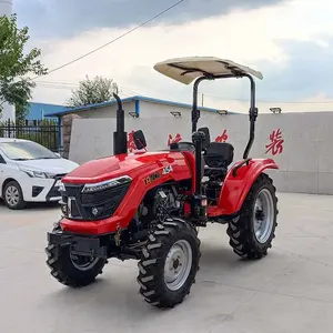 Mini tractores de granja pequeña 4x4 precio caja de cambios Tractor motor 35hp Tractor accesorios a la venta chino famoso 30hp 40hp