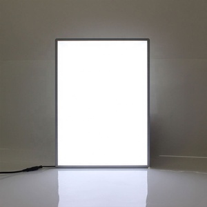 Nhà Hàng Slim LED quảng cáo hộp Đèn Áp phích khung 12 24 48 nhôm treo tầng thường vụ hình chữ nhật trang trí - Product Image 5