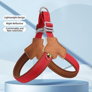 Arnés Ecológico Personalizado para Mascotas, <span class=keywords><strong>de</strong></span> Nailon para Exteriores, Ajustable, con Hebilla <span class=keywords><strong>de</strong></span> Poliéster, para Pasear y Entrenar Perros - Product Image 5