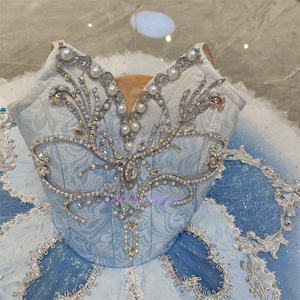 Profesional de alta calidad tamaño niños niñas mujeres adultos rendimiento desgaste <span class=keywords><strong>Pavo</strong></span> <span class=keywords><strong>Real</strong></span> azul Ballet tutú - Product Image 2