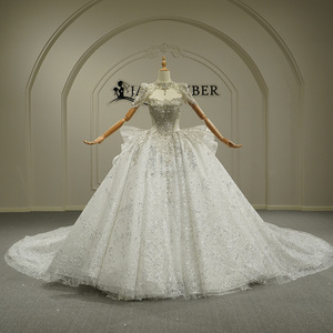 Gt26053 Princess Plus Size Wedding Dresses Lace Long Sleeve Tiered Skirt Bridal Wedding Dress Vestidos De Novia Jancember - Product Image 1