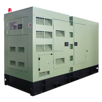 Générateur électrique Perkins Weichai de type silencieux à châssis ouvert avec télécommande 50-200 kW 125 kVA 200 kW Groupe électrogène diesel