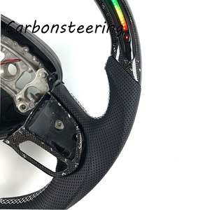 Accessoires intérieurs pour Chrysler : Volant de voiture personnalisé pour Chrysler 300C 300S SRT8 HEMI <span class=keywords><strong>V6</strong></span> V8, ajustement OEM, style sport en forme de D - Product Image 5