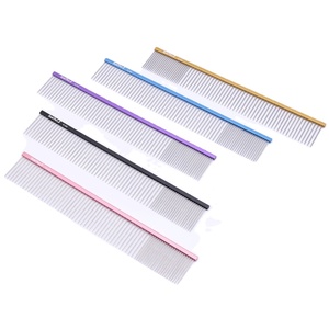 <span class=keywords><strong>Pettine</strong></span> Professionale Baoli OEM per Cani e Gatti, con Aghi Lunghi in Acciaio Inox per Rifinitura e Taglio del Sottopelo - Product Image 5