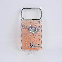 Expédition Rapide & Stock Disponible – Coque de Protection Antichoc en TPU avec Strass Mignons pour Filles, Compatible iPhone 17