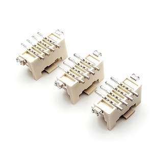 ขั้วต่อแบบ SMT DIN ขนาด 2.0 มม. แบบเวเฟอร์ 2*4P ตัวเรือนไนลอน สำหรับงาน PCB - Product Image 1