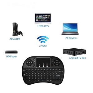 Günstiger Preis Fernbedienung Touchpad Aufladbare I8 Mini Drahtlose Tastatur für Smart TV <span class=keywords><strong>iPad</strong></span> Mobiltelefon Notebook Tablets PC - Product Image 5