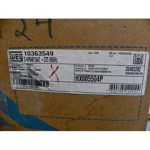 Moteur électrique Weg HX005504P 5 CV 575V 184T, triphasé, 1500 tr/min, cuivre - Product Image 3