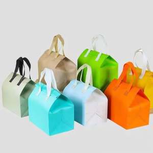 Custom Portable Non Woven Aluminum Foil Disposable Cooler Bag for Drinks Coffee <b>Food</b> Delivery Thermal Insulated <b>Takeaway</b> Bag - Product Image 6