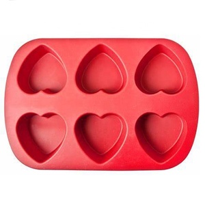Giá Rẻ Bán Buôn New Xu Hướng Hình Trái Tim Đa Dạng Cấp Thực Phẩm Kẹo Nhựa Cao Su Silicone Khuôn Mẫu - Product Image 4