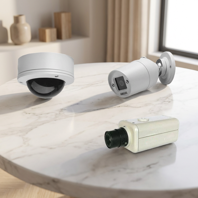 Customized Products Die Cast Cctv Camera