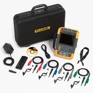 ออสซิลโลสโคปแบบพกพา Fluke 190 ซีรีส์ แบบสองช่องสัญญาณ 5GS/s เครื่องวัดดิจิตอล - Product Image 5