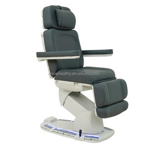 Fabrik elektrisches Gesichts bett LED-Licht Elektrisches Massage bett Verstellbares Make-up-Bett Recliner Beauty Salon Möbel - Product Image 2