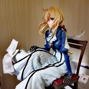Statuetta di Violetta, <span class=keywords><strong>Violet</strong></span> <span class=keywords><strong>Evergarden</strong></span> GK, Modello <span class=keywords><strong>Anime</strong></span> Ragazza Bellissima, Statua in PVC 2D, Regalo Decorativo - Product Image 3