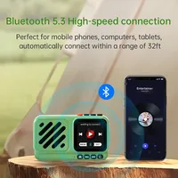 Radio Internet Nirkabel Choyong A9 Voyager (Versi Global) WIFI/4G dengan Speaker Plastik Terintegrasi dan Baterai Isi Ulang