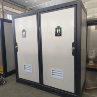 Toilettes publiques préfabriquées pour l'extérieur, toilettes mobiles portables pratiques