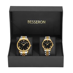 Hot Sales Couple Luxury <b>Watch</b> High Quality Women's and <b>Men's</b> <b>Watch</b> Set <b>Waterproof</b> Stainless Steel Ladies <b>Man</b> Wrist <b>Watches</b> - Product Image 5