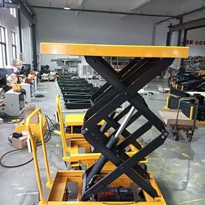 Entrepôt Ace Table élévatrice personnalisée Vendeur d'ascenseurs matériels Chariot à plate-forme élévatrice à ciseaux en Ss304. - Product Image 4