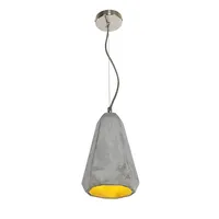 Loft lampada a sospensione in cemento in stile industriale a sospensione in cemento lampada a rosone per sala da pranzo sala da pranzo cucina