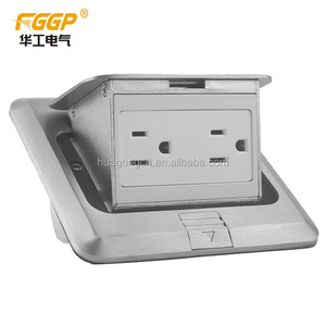 Alta calidad plata eBay amazo-n US impermeable suministro de fábrica toma de corriente montada toma de suelo - Product Image 4