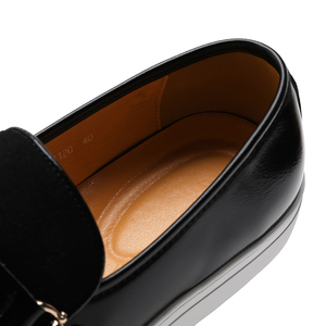 Collection de chaussures habillées et de richelies pour hommes en cuir véritable, mocassins décontractés à bout pointu et richelies rétro, faciles à enfiler, grandes tailles - Product Image 4