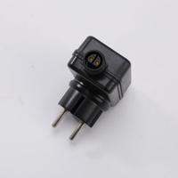 Adaptateur secteur IP44 étanche 5V3A 15W AC-DC avec prise EU, certifié ETL CE UKCA, en matériau PC pour éclairages LED extérieurs et appareils intelligents