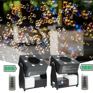 Pil ile LED ışık kabarcık makinesi açık/kapalı DMX/uzaktan kumanda kabarcık makinesi için düğün parti <span class=keywords><strong>DJ</strong></span> sahne - Product Image 1