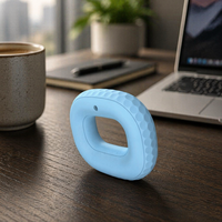 Squeezeur de main anti-stress en silicone non toxique et respectueux de la peau avec compteur électronique pour les employés de bureau