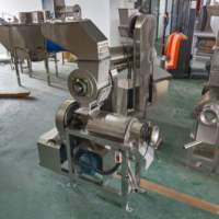 1 Ton Automatische Koude Pers 304 RVS Appel-Gember Sapcentrifuge met Motor 220/380V Fruit Sapmachine