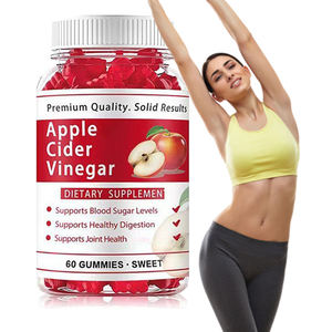 OEM/ODM Permen Gummy Penurun Berat Badan Berkualitas Tinggi, Serat Diet Efektif, Permen Keto Bentuk Beruang Rasa Cuka Apel - Product Image 1