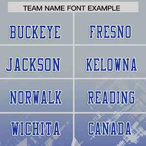 Camiseta de Fútbol Americano Personalizada con Estrella Degradada en Gris Real - Product Image 3