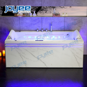 JOYEE-bañera de masaje plegable para 6 personas, bañera de hidromasaje pequeña con burbuja de chorro de aire y Altavoz bluetooth, 1 persona - Product Image 4