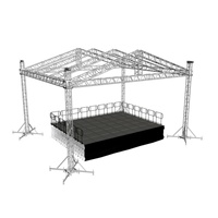 Scène de spectacle réglable et portable de Sgaierstage avec certification CE TUV
